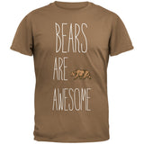 Bears are Awesome Black T-Shirt