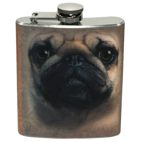 Pug Face Flasks