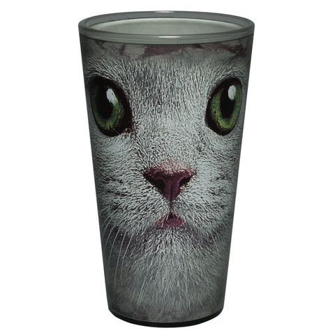 White Cat Pint Glass