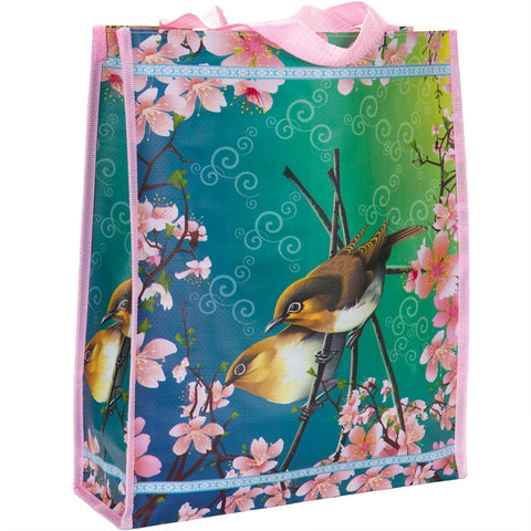Pair Sparrows Vintage Tote Bag