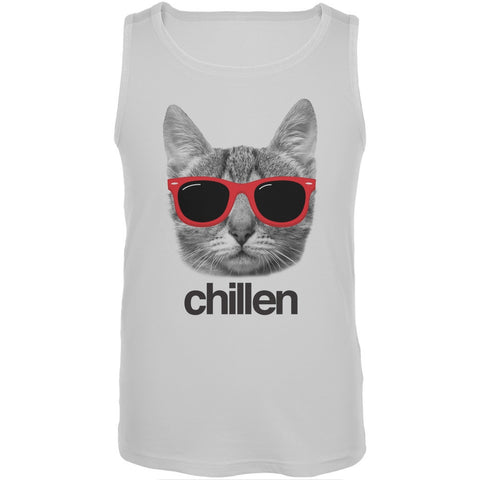 Chillen Cat Mens Tank Top
