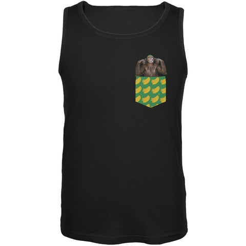 Faux Pocket Monkey Tank Top