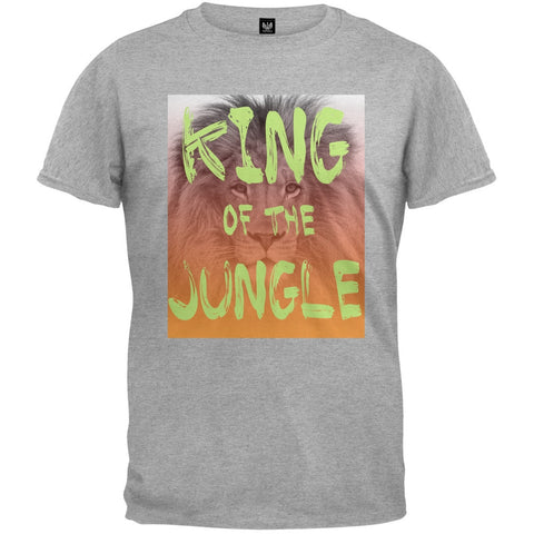 King of the Jungle Grey T-Shirt