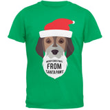 Droopy Dog Santa Ugly Christmas Sweater Black T-Shirt