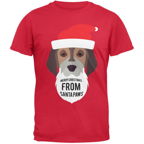 Droopy Dog Santa Ugly Christmas Sweater Red T-Shirt