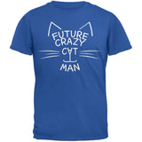 Future Crazy Cat Man Youth Black T-Shirt