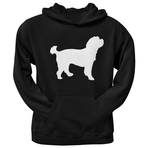 Lacasapoo Silhouette Black Adult Hoodie
