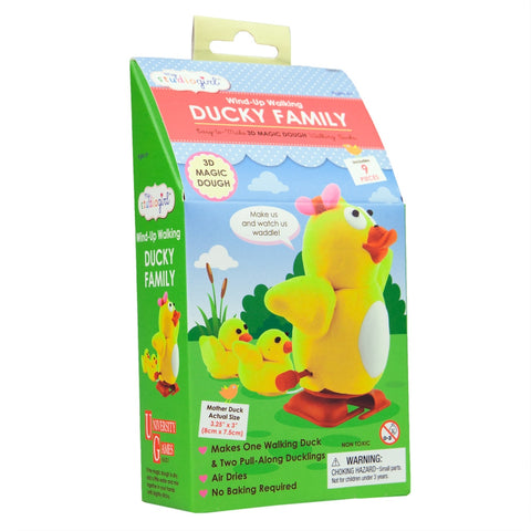 Duck Family Dough Modeling Wind-Up Walking Kit