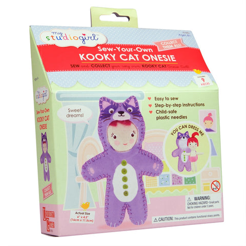 Kooky Cat Onesie Sewing Kit