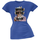 Meow We're Talkin' Black Juniors T-Shirt