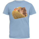 Taco Norfolk Terrier Green Adult T-Shirt
