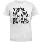 You've Cat To Be Kitten Me Right Meow Black Youth T-Shirt