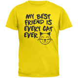My Best Friend Is Every Cat Ever Black Youth T-Shirt
