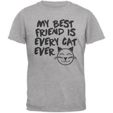 My Best Friend Is Every Cat Ever Black Youth T-Shirt