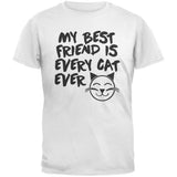 My Best Friend Is Every Cat Ever Black Youth T-Shirt