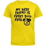 My Best Friend Is Every Dog Ever Black Youth T-Shirt