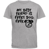 My Best Friend Is Every Dog Ever Black Youth T-Shirt