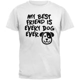 My Best Friend Is Every Dog Ever Black Youth T-Shirt