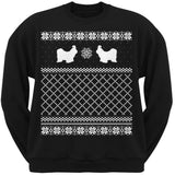 Shih Tzu Red Adult Ugly Christmas Sweater Crew Neck Sweatshirt