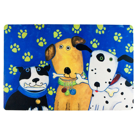 Quirky Dogs Welcome Mat