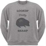 PAWS - Hedgehog Lookin' Pretty Sharp Navy Crew Neck Sweatshirt