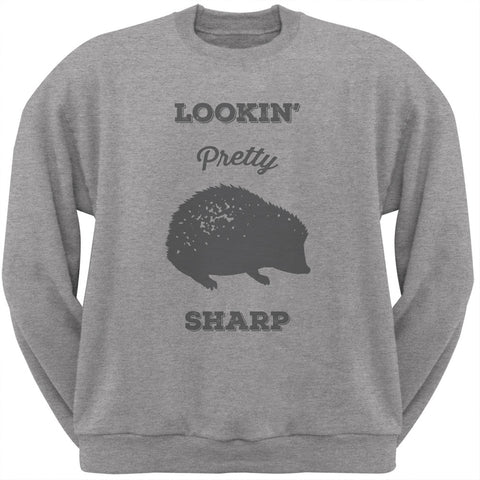 PAWS - Hedgehog Lookin' Pretty Sharp Navy Crew Neck Sweatshirt