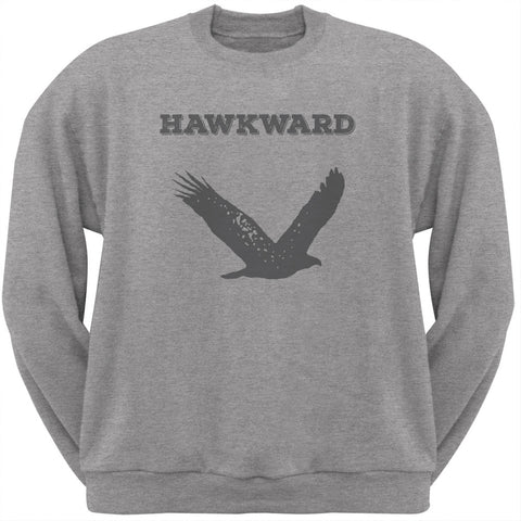 PAWS - Hawk Hawkward Heather Crew Neck Sweatshirt