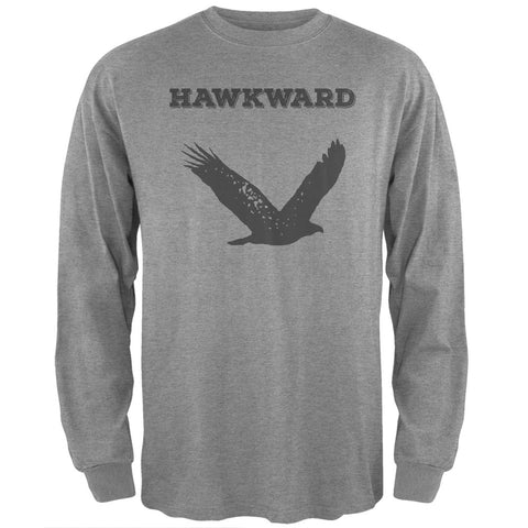 PAWS - Hawk Hawkward Heather Long Sleeve T-Shirt
