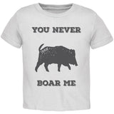 PAWS - You never Boar Me Orange Toddler T-Shirt