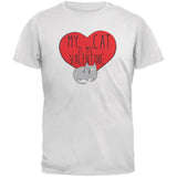 Valentine's Day - My Cat Is My Valentine Black Youth T-Shirt