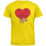 Valentine's Day - My Dog Is My Valentine Black Youth T-Shirt