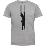 Cat Scratching Green Youth T-Shirt