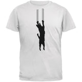 Cat Scratching Green Youth T-Shirt