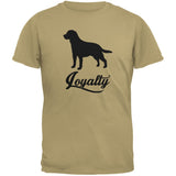 Labrador Loyalty Tan Adult T-Shirt