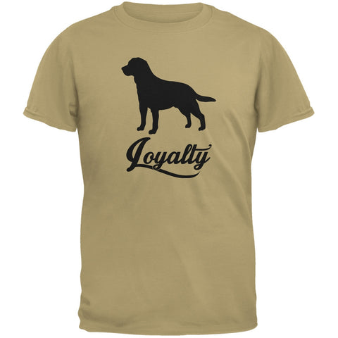Labrador Loyalty Tan Adult T-Shirt
