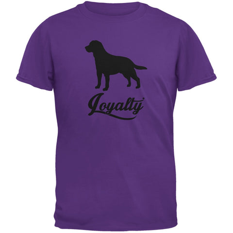 Labrador Loyalty Purple Youth T-Shirt