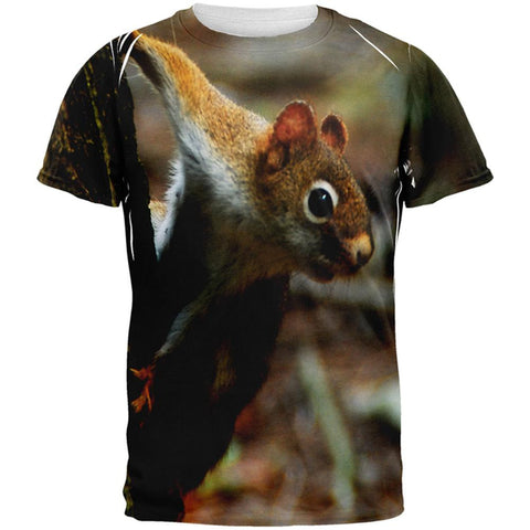 Red Squirrel Jay El All Over Sublimated T-Shirt