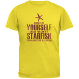 Always Be Yourself Starfish Black Youth T-Shirt