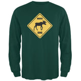 Moose XING Black Adult Long Sleeve T-Shirt