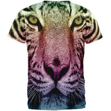 Rainbow Tiger All Over Adult T-Shirt