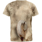 Pug Butt Funny All Over Adult T-Shirt