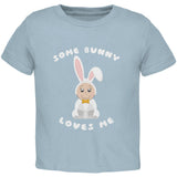 Easter - Some Bunny Loves Me Black Toddler T-Shirt