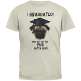 Graduation - Get The Pug Out Grad Irish Green Adult T-Shirt