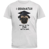 Graduation - Get The Pug Out Grad Irish Green Adult T-Shirt