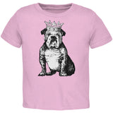 Bulldog Crown Light Blue Toddler T-Shirt