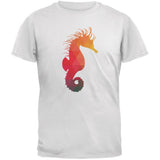Seahorse Geometric Navy Adult T-Shirt