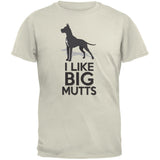 I Like Big Mutts Carolina Blue Adult T-Shirt