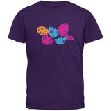 Jurassic Dinosaur Dino Eggs Light Blue Youth T-Shirt