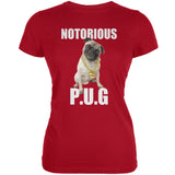 Notorious PUG Black Juniors Soft T-Shirt