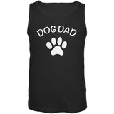Father's Day Dog Dad Black Adult Tank Top